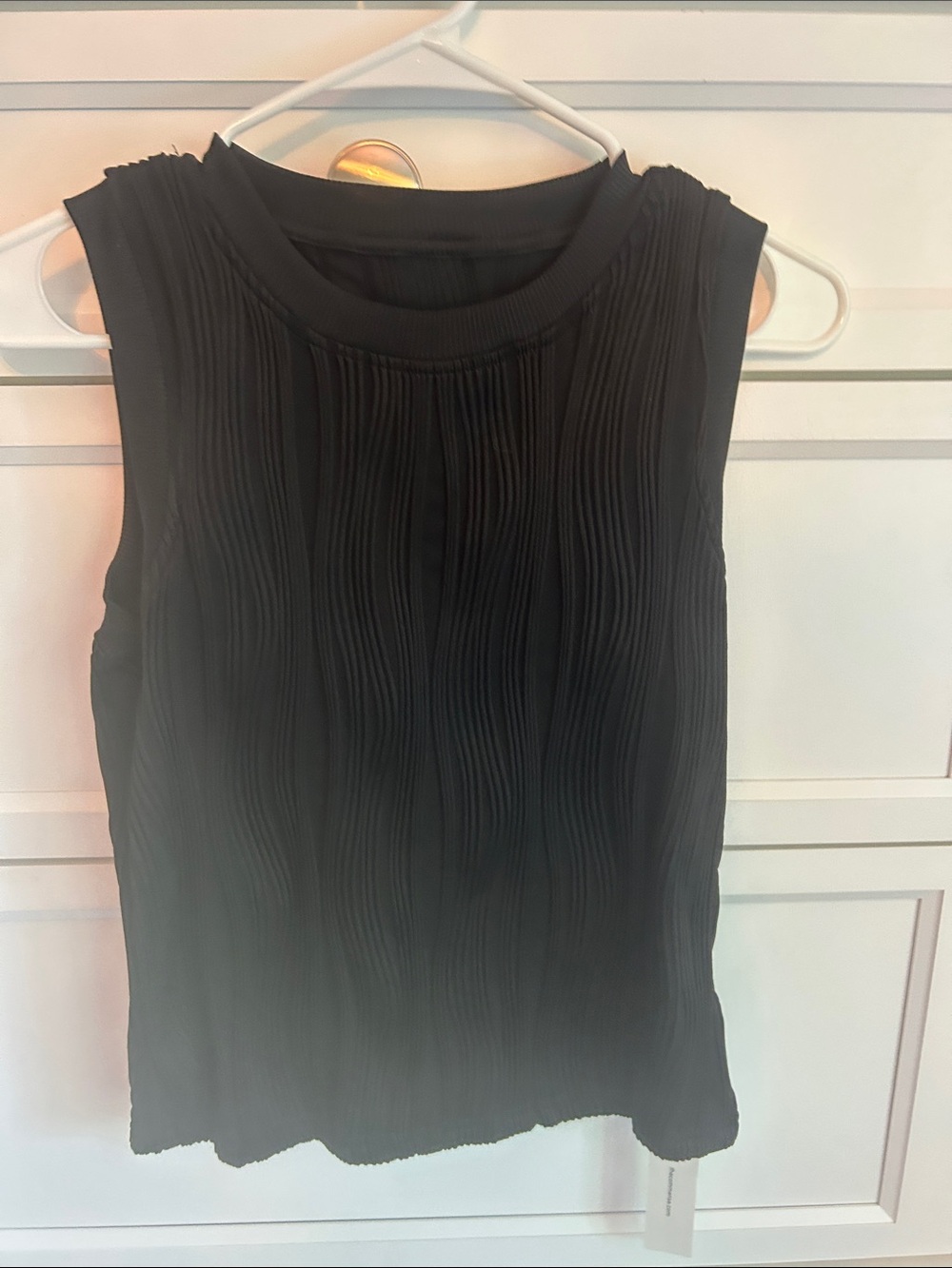 Commense Black Swirl Top